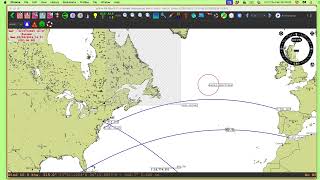 Solving USCG Great Circle Nav Problems with qtVlm [upl. by Noived]