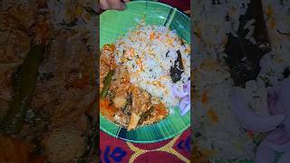 Bagara rice mutton curry salad 😋 👌 super tasty indian food homemade viralvideo shortvideo [upl. by Naval]