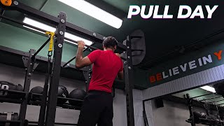 BACK AND BICEPS FULL WORKOUT  VLOG  8 [upl. by Nottap]