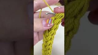 Crochet heavy chain Pattern  Easy Chain crochtchain stitch crochetpatterns [upl. by Rehpotsrihc]