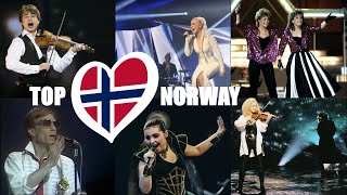 Worst to best result — 🇳🇴 Norway in the Eurovision Song Contest 1960–2024 [upl. by Melamed304]