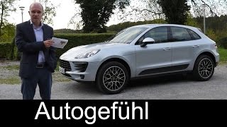 2015 Porsche Macan REVIEW test drive Onroad Offroad compact Porsche SUV [upl. by Balfour]