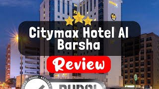 Citymax Hotel Al Barsha Dubai Review  Is This Hotel Worth It [upl. by Viviana]