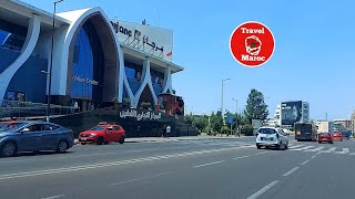 Casablanca De Rond point Azbane à Gare Casa Voyageur من مدار عزبان إلى محطة المسافرين الدار البيضاء [upl. by Arodnahs]