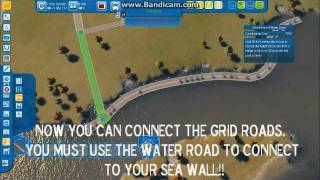 How to Make SeaWalls in Cities XL 2012 [upl. by Walden505]