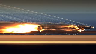 Hypersonic Sled Travels at 6599 mph  Secret Test Site [upl. by Dombrowski734]