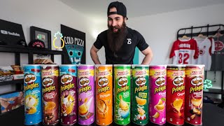 THE 1000 PRINGLES CHALLENGE  BeardMeatsFood [upl. by Tannie]