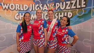 Team Final  Golden State Puzzlers at World Jigsaw Puzzle Championship [upl. by Suzan381]