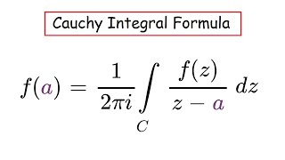 Cauchy Integral Formula [upl. by Diraf]