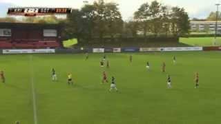 Kristianstads DFF 3  2 KopparbergsGöteborg FC 20141012 [upl. by Isidor825]