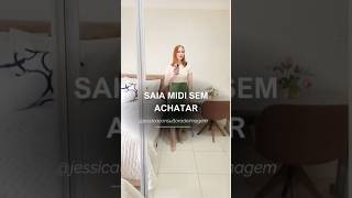 Tente isso para poder usar essa peça elegantíssima saiamidi imagempessoal moda [upl. by Normac]