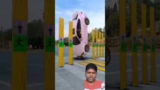 3D animation car crossing road 🛣️ automobile vfxind vfxmdr vfxworld funny shorts [upl. by Tyre844]