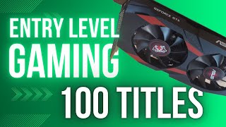 Gaming on a budget 100 games playable on GTX 1050 Ti and other older GPUs [upl. by Matusow]