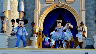 NEW Magic Kingdom 50th Anniversary Welcome Show in 4K  Walt Disney World Orlando Florida 2021 [upl. by Rainah599]