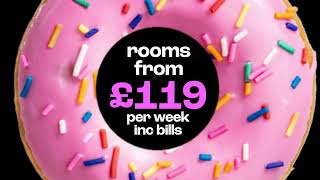 Sweet room rates in Southampton from £119 per week [upl. by Irrem]