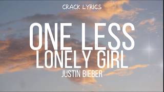 Justin Bieber  One Less Lonely GirlLyrics [upl. by Bibeau]