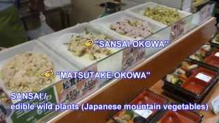 Japanese food culture  EkiBento Ekiben 100 quotAso Okowa Bentoquot [upl. by Arrat]