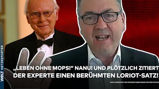 DEUTSCHLAND quotLeben ohne Mopsquot Und plötzlich zitiert der DaxExperte den berühmten LoriotSatz [upl. by Amandi583]