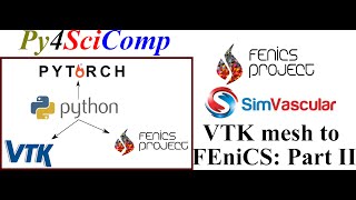 Importing 3D mesh into FeniCS XML to h5 [upl. by Itram476]