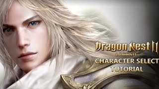 Dragon Nest 2 CBT Gameplay  Character Select  Tutorial Mission Mobile 드래곤네스트2 [upl. by Noval899]