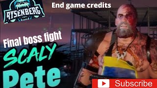 MANEATER  Scaly pete final boss fight  End game credits [upl. by Coady]