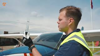 Tecnam P2008 preflight inspection [upl. by Laurentia]