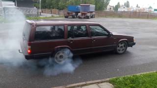 Boost Hooligans  Volvo 740 stw with holset hx35 [upl. by Chitkara616]