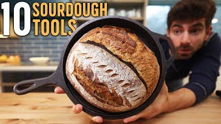 10 Sourdough Tools For Life Changing Bread [upl. by Nilo]