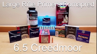 Large Rifle Primer Evaluation using 65 Creedmoor [upl. by Bixby]