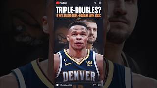 Russell on Talking TripleDoubles with Jokić A Dynamic Duonba nbanews 2024nbaseason shorts [upl. by Machutte]