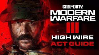 Modern Warfare 3 Easy quotHIGH WIRE ACTquot TrophyAchievement Guide [upl. by Lavella]