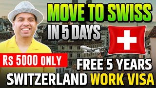 Switzerland Work visa for Indian [upl. by Kermy892]