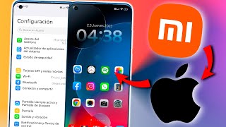 ►Como Convertir tu XIAOMI🔥 en un IPhone 15 con IOS 17✅ en 2023  Todos Los Xiaomi Redmi y Poco [upl. by Shanon246]