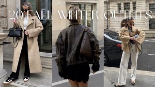 20 FallWinter outfits ideas you need for cold weather  wearable Fall  Winter trends outfits [upl. by Drarrej]