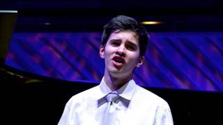 Forrest Nolan  Tenor  2016 National YoungArts Week [upl. by Anneirb]