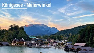 Berchtesgadener Land  Königssee  Malerwinkel  Rundweg [upl. by Elissa]