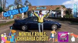 Post a Clean Lap  Monthly Rivals quotChihuahua Circuitquot  quotBack to the 90squot Forza Horizon 5 [upl. by Leinto]