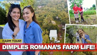 FARM TOUR Dimples Romana’s Alfonso Cavite Hideaway  Karen Davila Ep178 [upl. by Brunhilda]