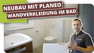 Wandgestaltung im Bad mit planeo Wallboard [upl. by Ahsatel]