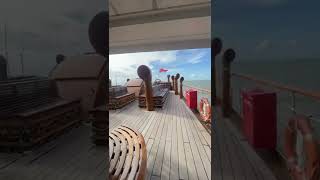 On board the Waverley paddle steamer  whitstable harbour [upl. by Marolda]