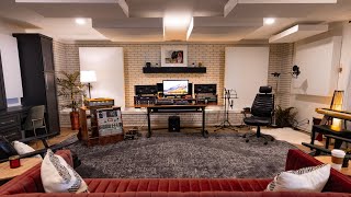 EPIC HOME STUDIO Setup 2024  Thomas Toner studio tour [upl. by Yenaffit]