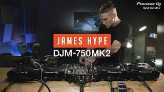 DJM750MK2 Performance with James Hype [upl. by Aluap]