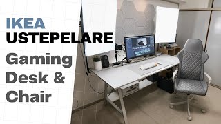 IKEA UTESPELARE Gaming Desk Chair review [upl. by Sirtemed992]