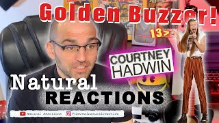 Courtney Hadwin 13YearOld Golden Buzzer Winning Performance REACTION Americas Got Talent 2018 [upl. by Garson]