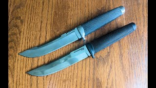 Cold Steel Outdoorsman Lite vs Premium [upl. by Nekcarb]