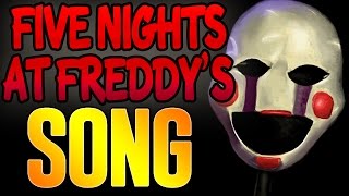 FIVE NIGHTS AT FREDDYS SONG quotTHE PUPPET SONGquot Lyric Video [upl. by O'Toole861]