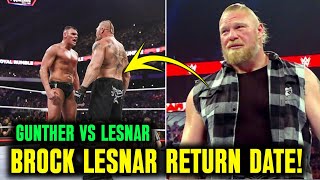 Brock Lesnar Return Date Confirmed✅ Brock Lesnar VS Gunther Match  WWE Survivor Series 2024 [upl. by Caneghem]