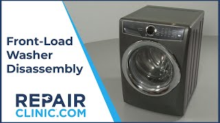 Electrolux FrontLoad Washer Disassembly model EFLS627UTT [upl. by Noda]