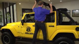 Bestop Trektop NX Glide Soft Top for Jeep Wrangler JK and JKU [upl. by Yajnas584]