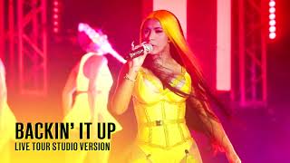 CARDI B  BACKIN IT UP Live Tour Studio Version [upl. by Emolas]